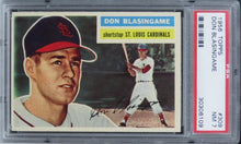Load image into Gallery viewer, 1956 Topps Don Blasingame #309 PSA 7 NM
