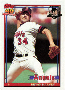 1991 Topps Desert Shield Bryan Harvey #153