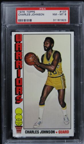 1976 Topps Charles Johnson #137 PSA 8 NM-MT