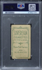1909 T206 Sovereign 350 Bill Malarkey PSA 1.5 FR