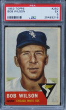 Load image into Gallery viewer, 1953 Topps Bob Wilson SHORT PRINT #250 PSA 5 EX