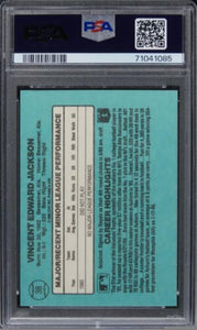 1986 Donruss Rookies Bo Jackson ROOKIE RC #38 PSA 9 MINT