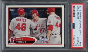 2012 Topps Opening Day Mike Trout Future HOF #85 PSA 10 GEM MINT