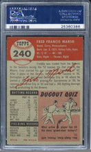 Load image into Gallery viewer, 1953 Topps Freddie Marsh #240 PSA 5 EX