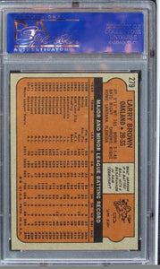 1972 Topps Larry Brown #279 PSA 8 NM-MT