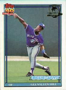 1991 Topps Desert Shield Glenallen Hill #509