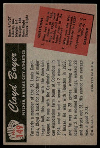 1955 Bowman Cloyd Boyer #149 EX