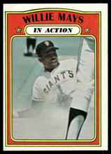 Load image into Gallery viewer, 1972 Topps Willie Mays In Action HOF #50 EX-MT