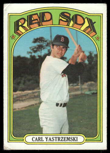 1972 Topps Carl Yastrzemski HOF #37 VG