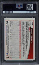 Load image into Gallery viewer, 2013 Topps Mike Trout SLIDING-EMERALD Future HOF #27 PSA 9 MINT