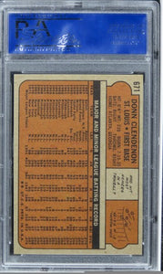 1972 Topps Donn Clendenon #671 PSA 8 NM-MT