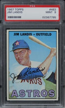 Load image into Gallery viewer, 1967 Topps Jim Landis #483 PSA 9 MINT