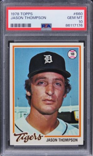 1978 Topps Jason Thompson #660 PSA 10 GEM MINT