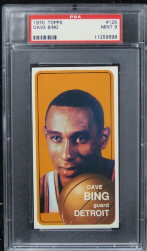 1970 Topps Dave Bing HOF #125 PSA 9 MINT
