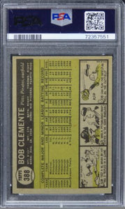 1961 Topps Roberto Clemente HOF #388 PSA 5 EX