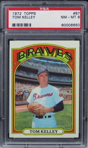 1972 Topps Tom Kelley #97 PSA 8 NM-MT
