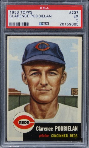 1953 Topps Clarence Podbielan #237 PSA 5 EX