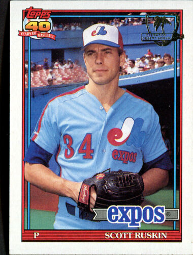 1991 Topps Desert Shield Scott Ruskin #589