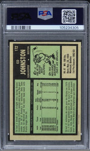 1971 O-PEE-CHEE Ed Johnston #172 PSA 9 MINT