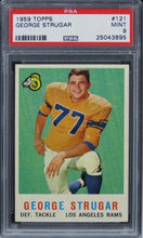 Load image into Gallery viewer, 1959 Topps George Strugar ROOKIE RC #121 PSA 9 MINT
