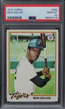 Load image into Gallery viewer, 1978 Topps Ben Oglivie #286 PSA 10 GEM MINT