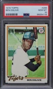 1978 Topps Ben Oglivie #286 PSA 10 GEM MINT