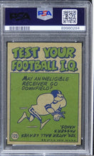 Load image into Gallery viewer, 1972 Topps Bo Scott IN ACTION #123 PSA 9 MINT