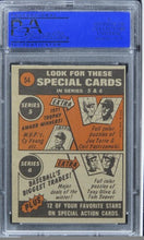 Load image into Gallery viewer, 1972 Topps Bud Harrelson IN ACTION #54 PSA 8 NM-MT
