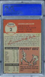 1953 Topps Luke Easter #2 PSA 5 EX