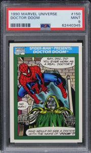 1990 Marvel Universe Doctor Doom #150 PSA 9 MINT