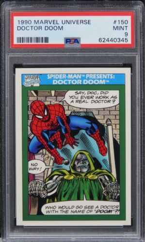 1990 Marvel Universe Doctor Doom #150 PSA 9 MINT