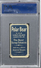 Load image into Gallery viewer, 1909 T206 Polar Bear George Bell (FOLLOW THROUGH) PSA 2 GOOD