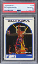 Load image into Gallery viewer, 1989 Hoops Dennis Rodman HOF #211 PSA 10 GEM MINT