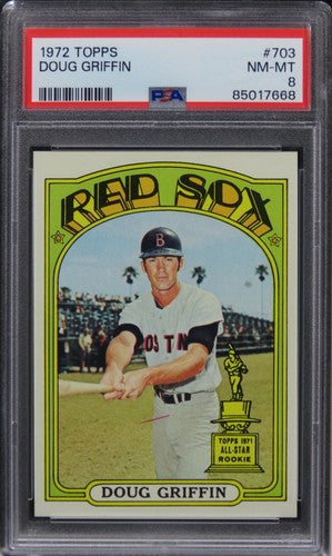 1972 Topps Doug Griffin #703 PSA 8 NM-MT