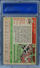 Load image into Gallery viewer, 1955 Topps Elvin Tappe #129 PSA 7 NM