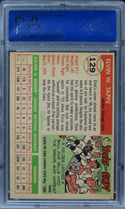 1955 Topps Elvin Tappe #129 PSA 7 NM