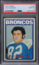 Load image into Gallery viewer, 1972 Topps Lyle Alzado ROOKIE RC #106 PSA 8 NM-MT