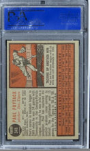 Load image into Gallery viewer, 1962 Topps Paul Foytack #349 PSA 7 NM