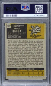 1971 Topps Royce Berry #182 PSA 8 NM-MT