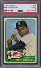 Load image into Gallery viewer, 1965 Topps Felix Mantilla #29 PSA 9 MINT