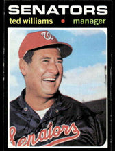 Load image into Gallery viewer, 1971 Topps Ted Williams HOF #380 EX