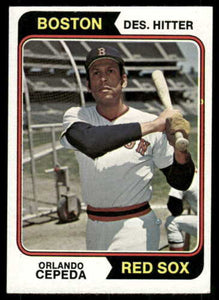 1974 Topps Orlando Cepeda HOF #83 EX