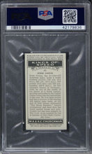 Load image into Gallery viewer, 1939 W.A. and A.C. Churchman Jesse Owens KINGS OF SPEED #45 PSA 8 NM-MT