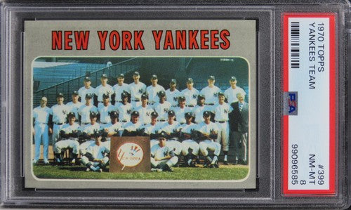 1970 Topps Gil Hodges HOF #394 PSA 8 NM-MT