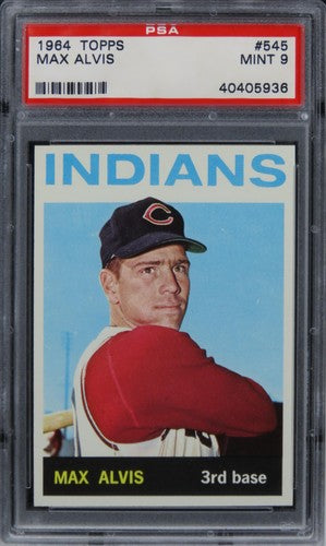 1964 Topps Max Alvis #545 PSA 9 MINT