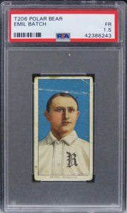 1909 T206 Polar Bear Emil Batch PSA 1.5 FR