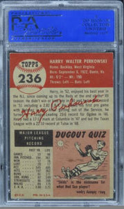 1953 Topps Harry Perkowski #236 PSA 5 EX