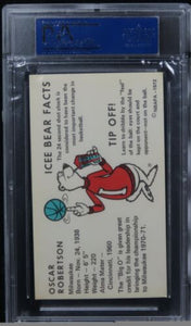 1972 Icee Bear Oscar Robertson HOF PSA 9 MINT
