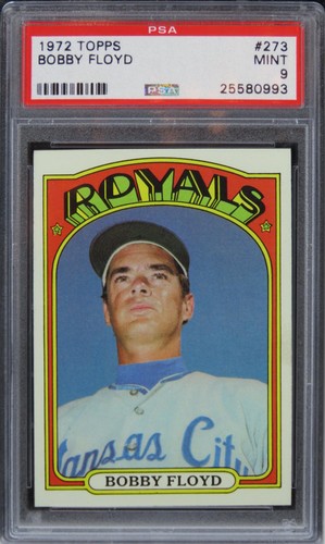 1972 Topps Bobby Floyd #273 PSA 9 MINT
