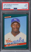 Load image into Gallery viewer, 1986 Donruss Rookies Bo Jackson ROOKIE RC #38 PSA 9 MINT